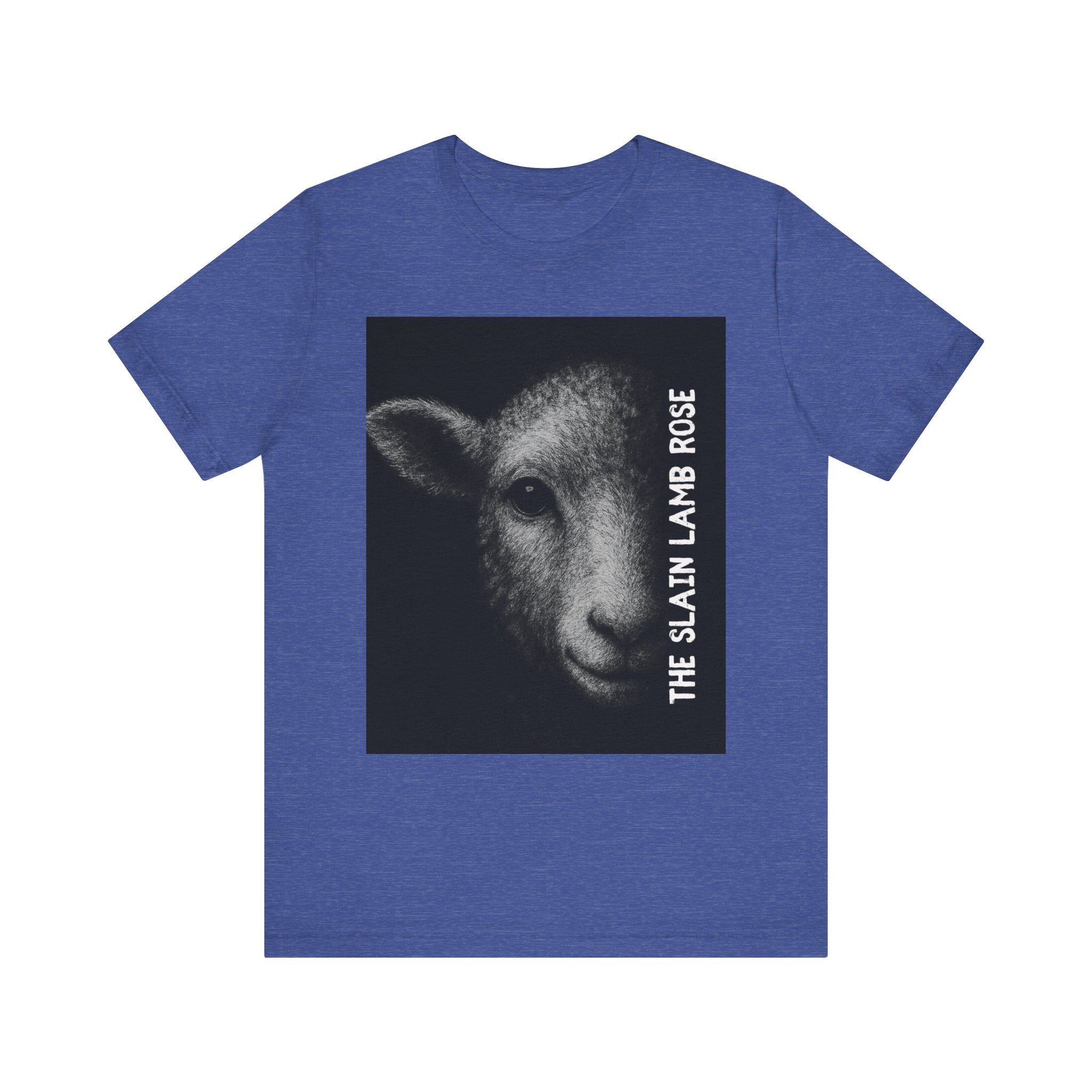 The Slain Lamb Rose Christian T-Shirt