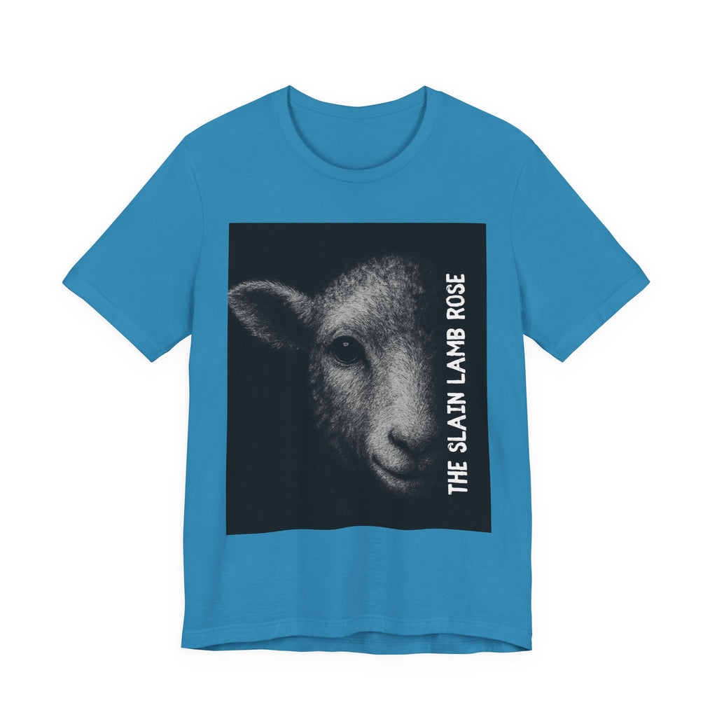 The Slain Lamb Rose Christian T-Shirt