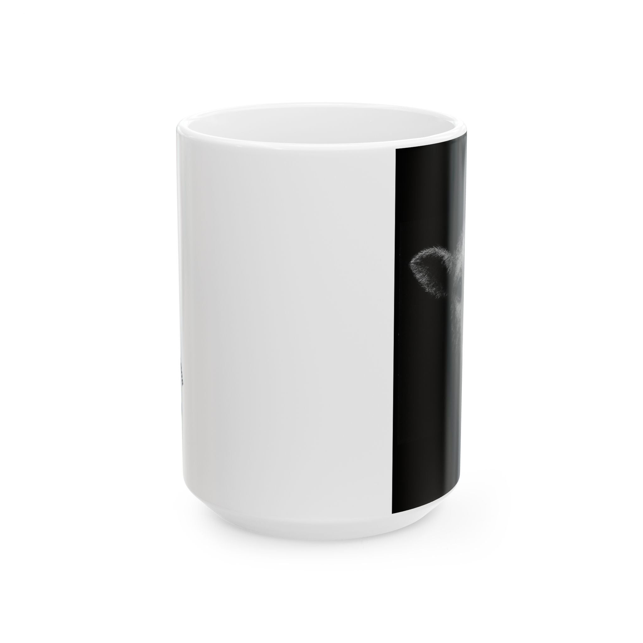 The Slain Lamb Rose Ceramic Coffee Cup (11oz, 15oz)