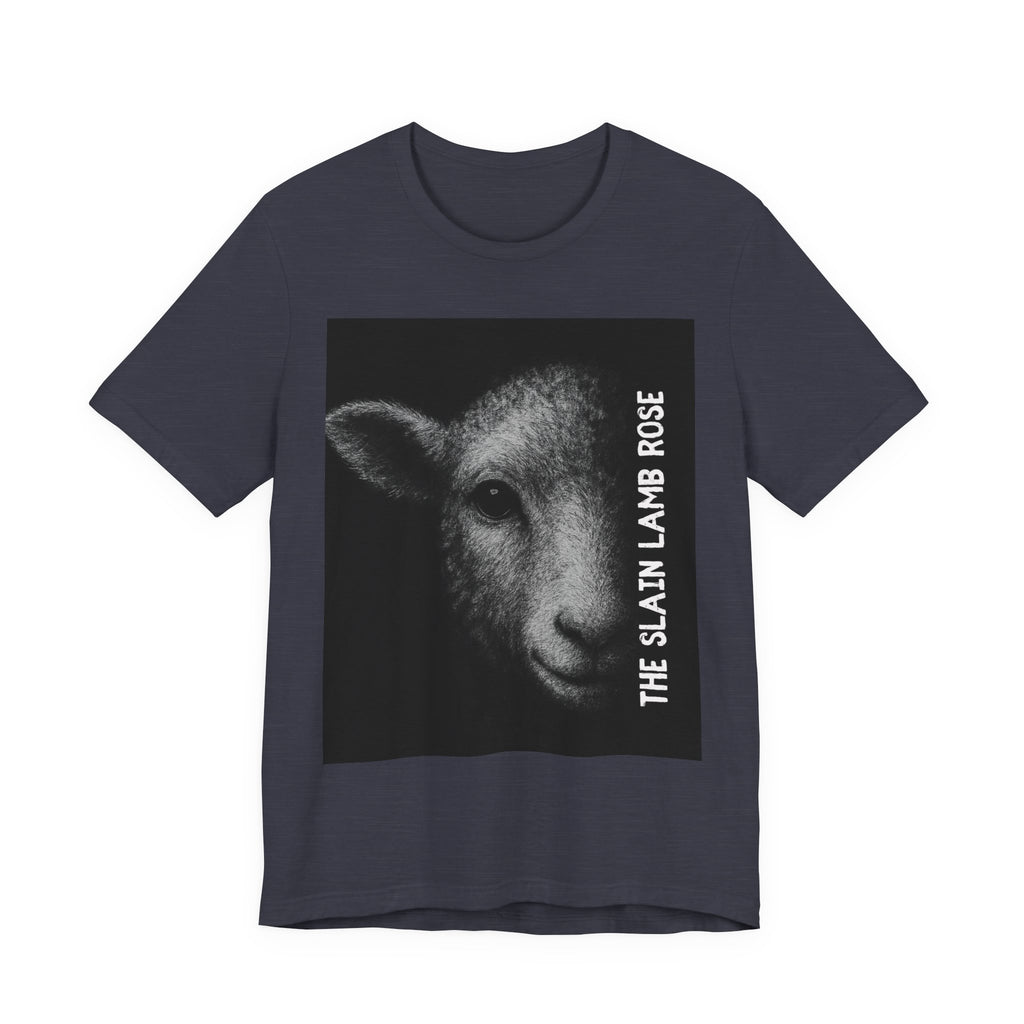 The Slain Lamb Rose Christian T-Shirt
