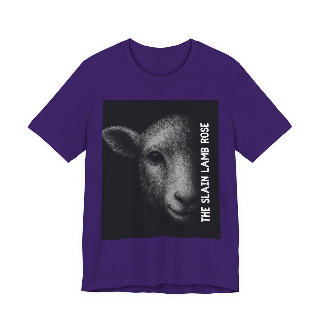 The Slain Lamb Rose Christian T-Shirt