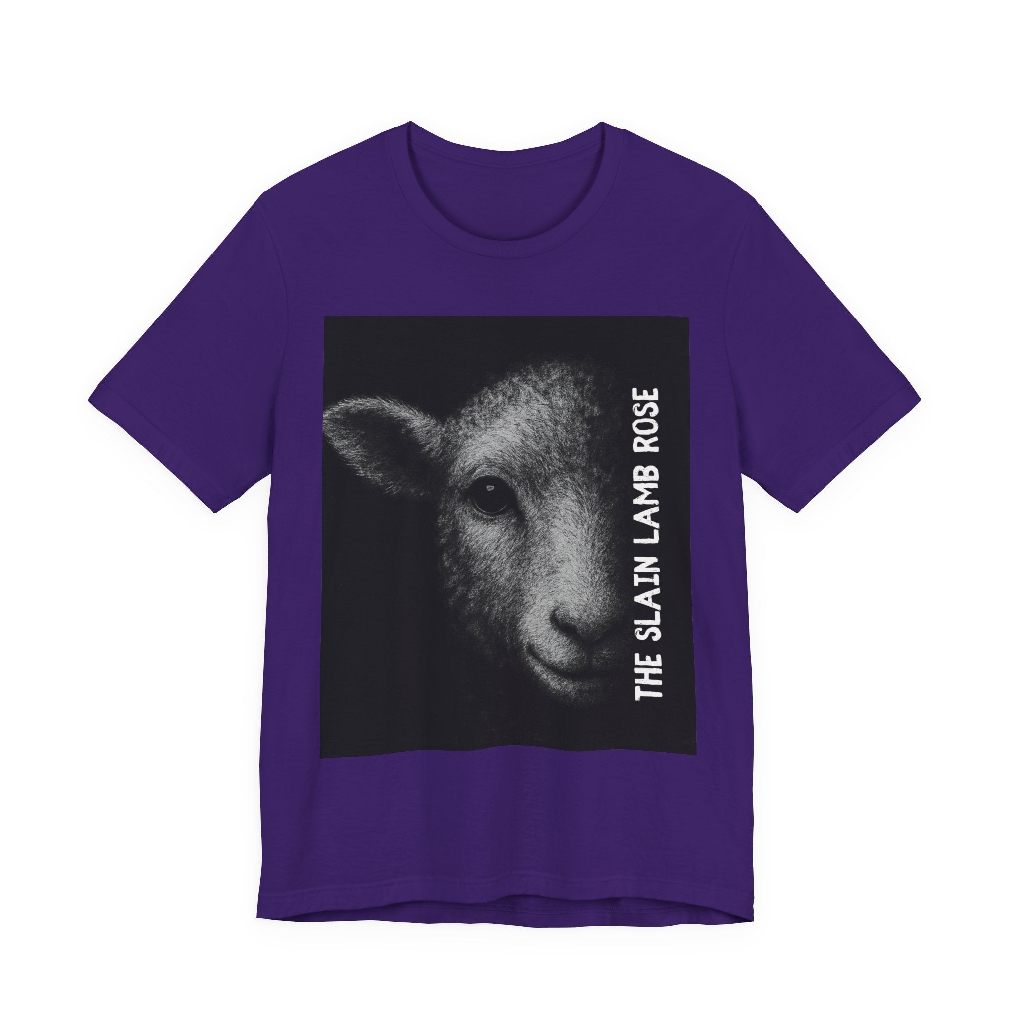 The Slain Lamb Rose Christian T-Shirt