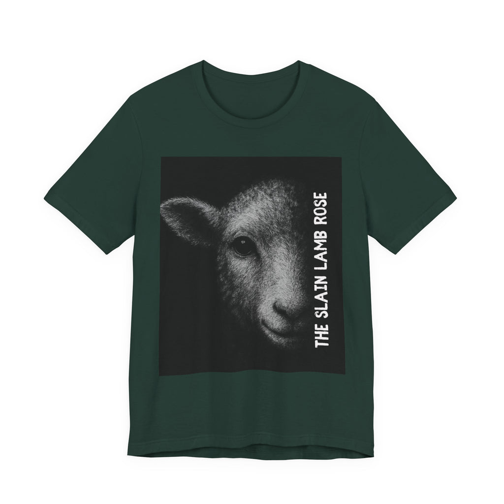 The Slain Lamb Rose Christian T-Shirt