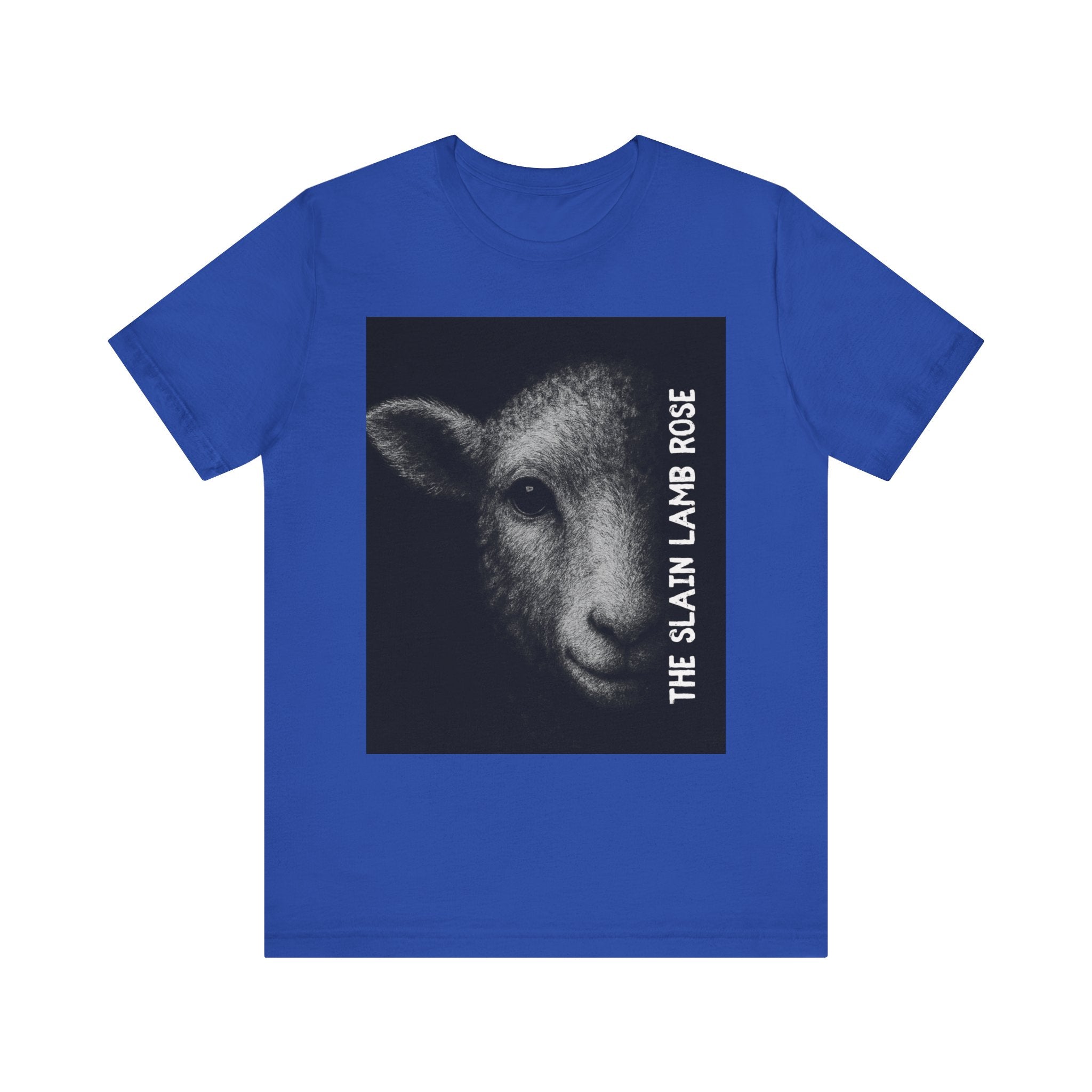 The Slain Lamb Rose Christian T-Shirt