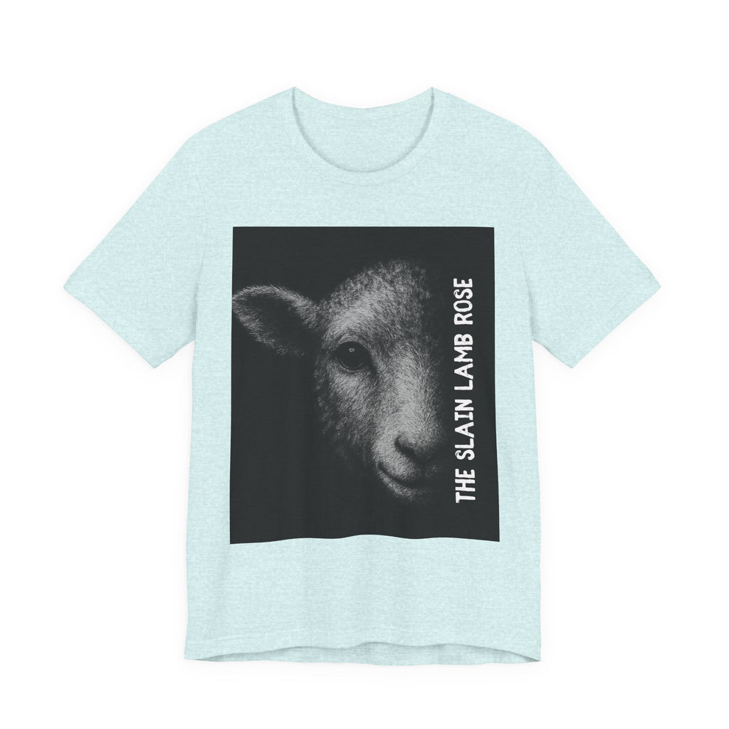 The Slain Lamb Rose Christian T-Shirt