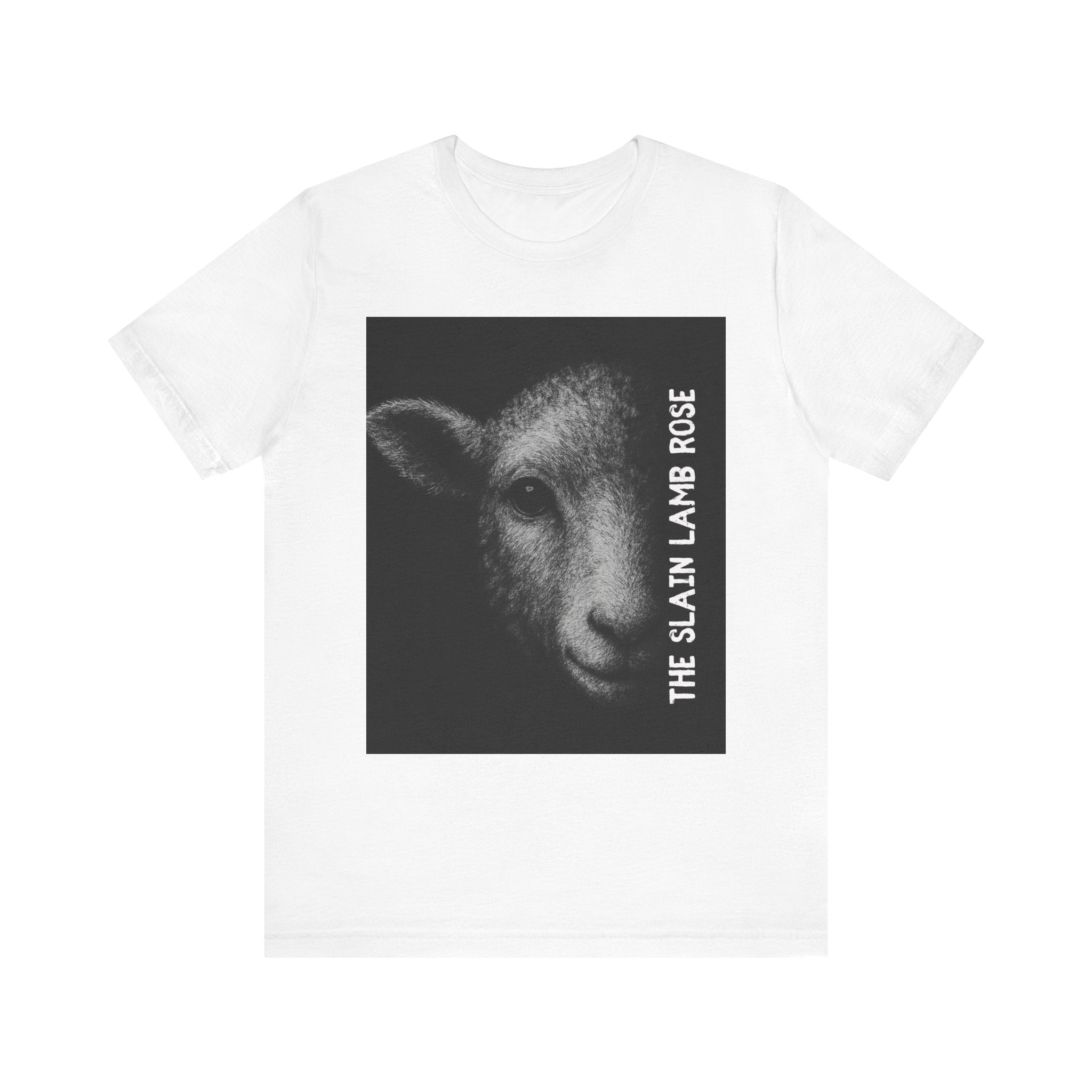 The Slain Lamb Rose Christian T-Shirt
