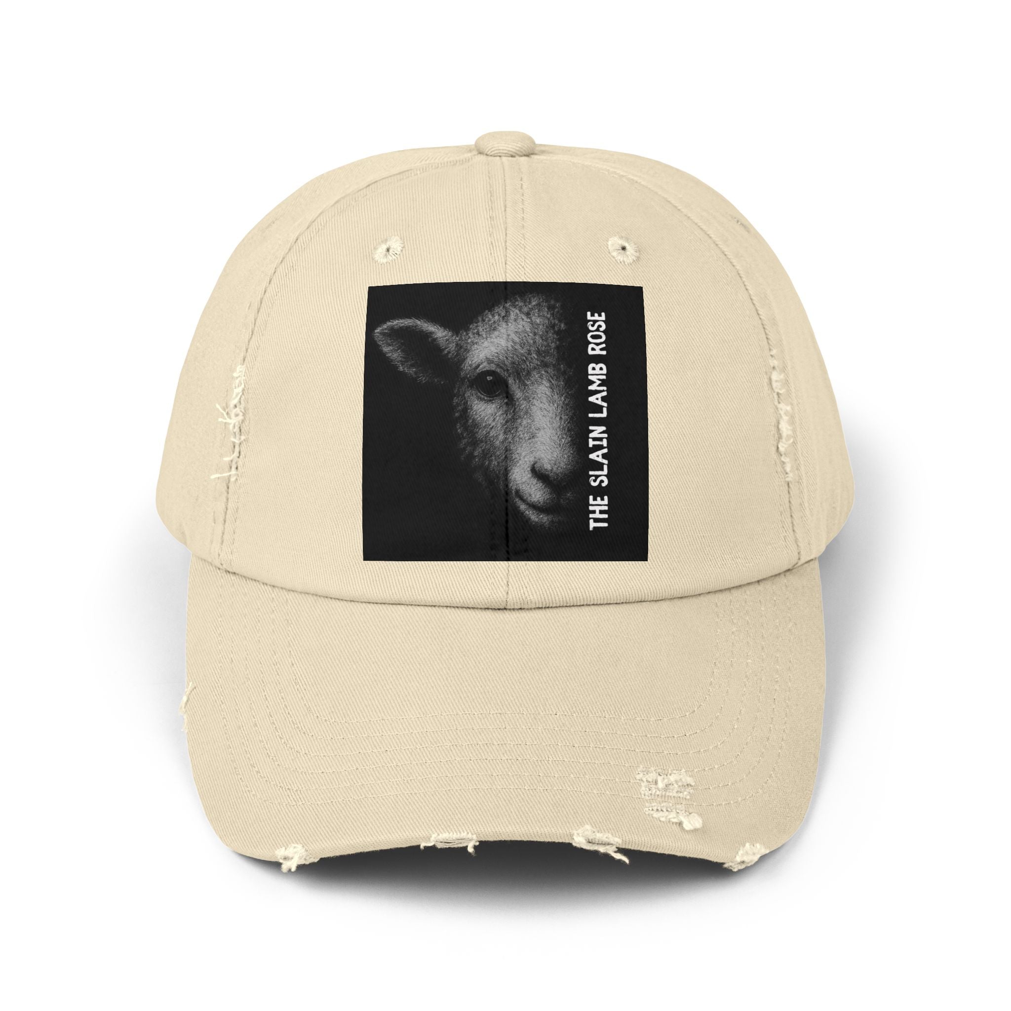 The Slain Lamb Rose Vintage Cap